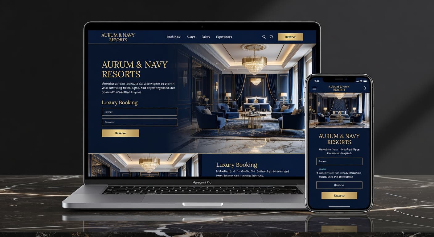 Aether — atmospheric brand world