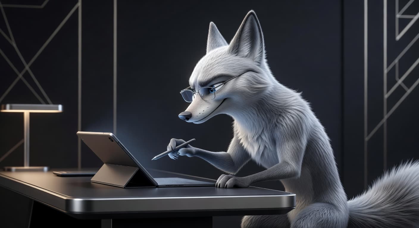 Vex — close portrait, expressive character design