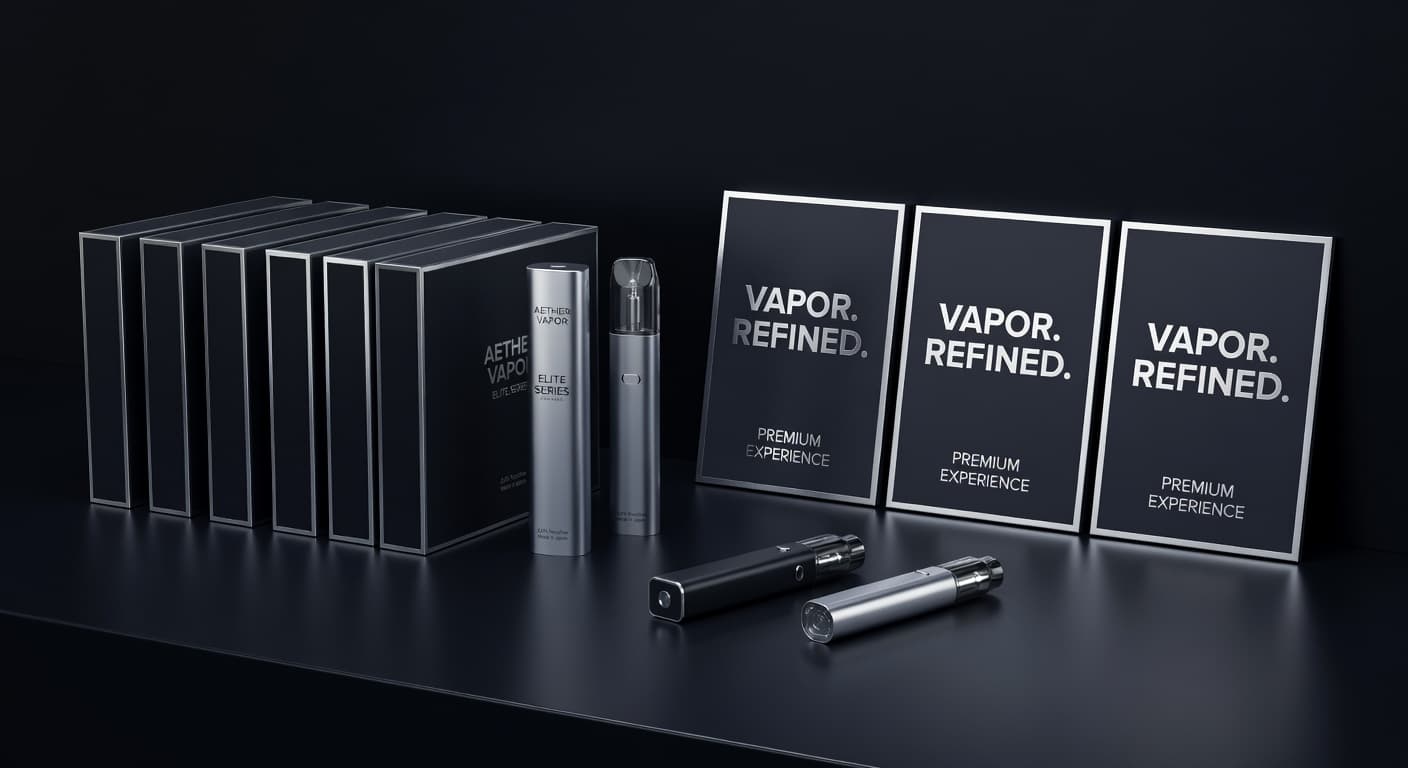 Luxury restaurant menu with refined typography and ink illustrations