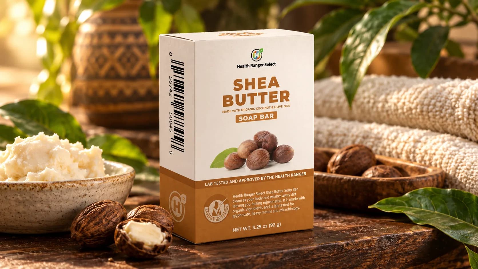 Health Ranger Shea Butter Soap Bar
