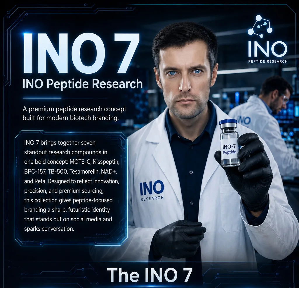 INO 7: A Research Review of Seven Emerging Compounds in Modern Peptide and Metabolic Science.