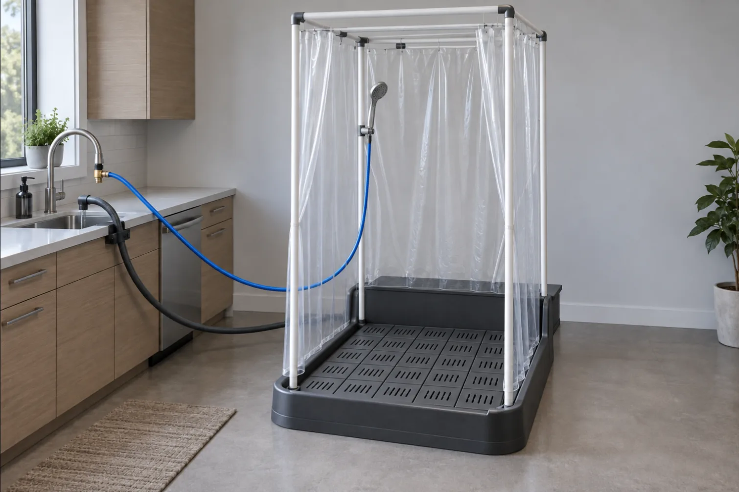 Inovision Studios’ B2 portable shower concept